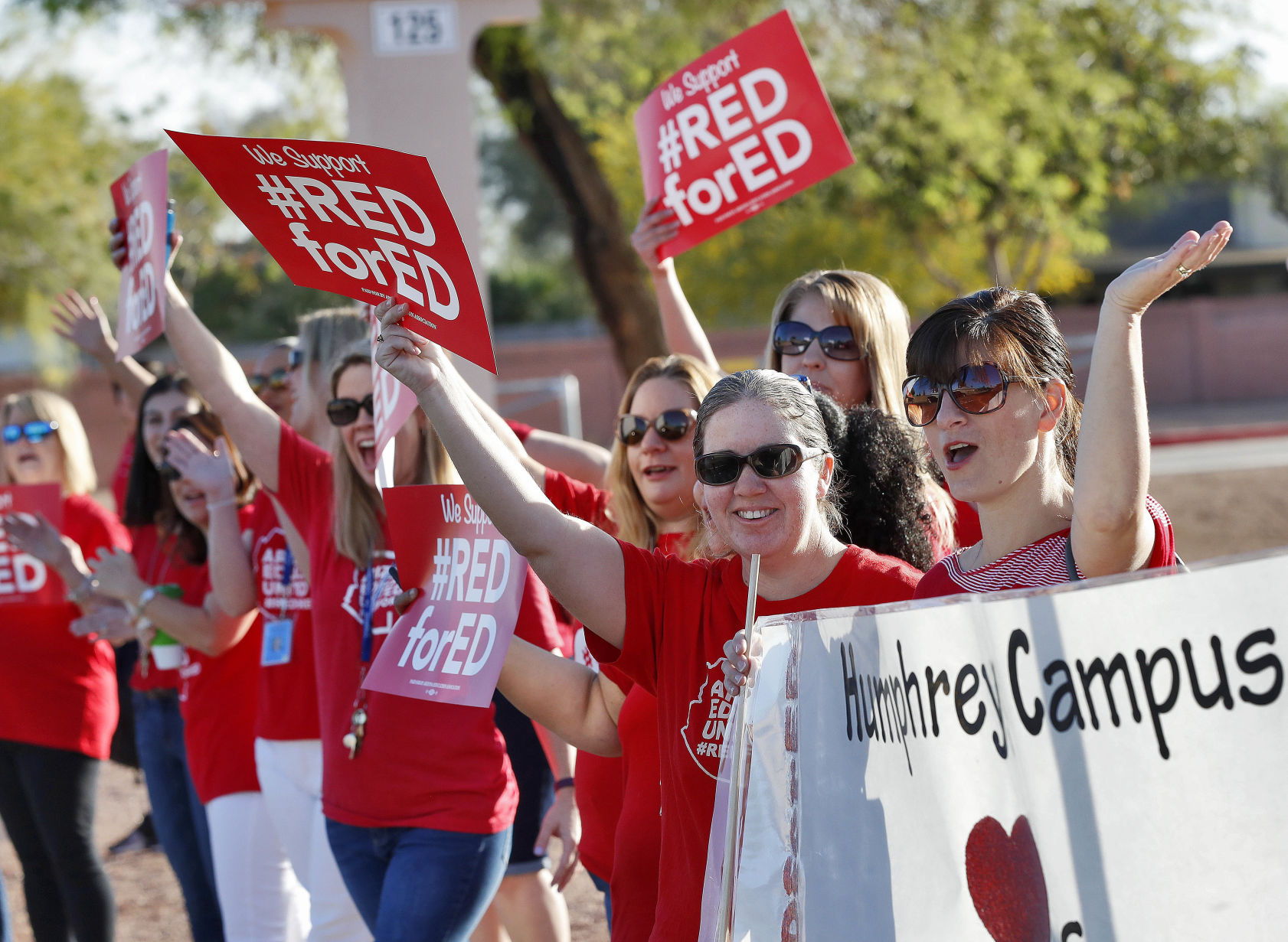 Arizona Teachers Protests